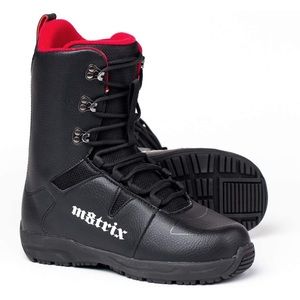 Matrix liner less snowboard boots. Black & red. Men’s Size 8. Only worn once.